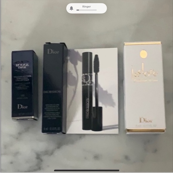 Dior Rouge 100 Nude Diorshow Black Mascara Dior Jadore - Picture 3 of 4